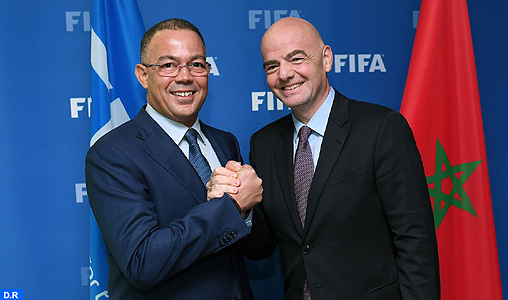 Président de la FIFA: Le Maroc en mesure d’organiser les plus grands événements de football à l’avenir