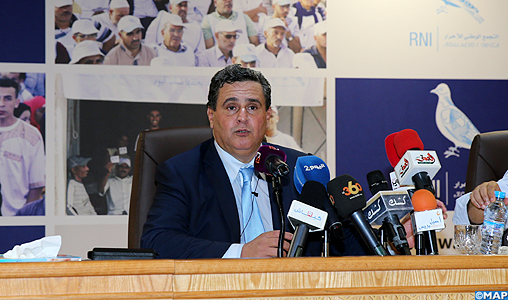 M. Akhannouch annonce que sa rencontre avec le Chef du gouvernement va fixer le positionnement du RNI