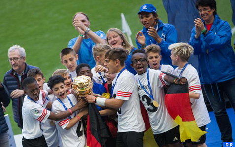 Coupe Danone des Nations Paris 2016: victoire de l’Allemagne, le Maroc termine 10è au classement