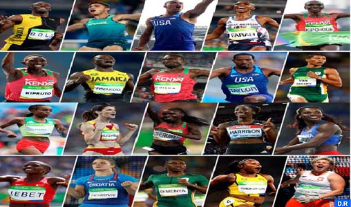 Meilleurs athlètes 2016: sept Africains en course