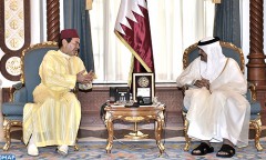 SAR le Prince Moulay Rachid présente les condoléances de SM le Roi à Doha suite au décès de Cheikh Khalifa Ben Hamad Al-Thani