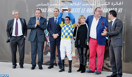 Le cheval Metrag remporte le grand Prix de SM le Roi Mohammed VI du Pur-sang Arabe
