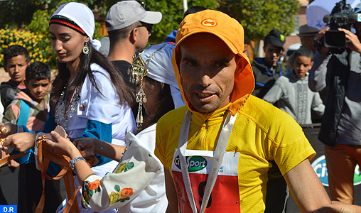 Les athlètes Moudouji et El Mansouri vainqueurs de la 3ème édition du Trail Atlas Tafraout