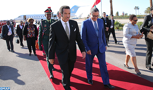 COP22: le président de la République du Botswana à Marrakech