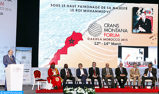 Ouverture à Dakhla du Forum Crans Montana avec la participation de plus de 150 pays