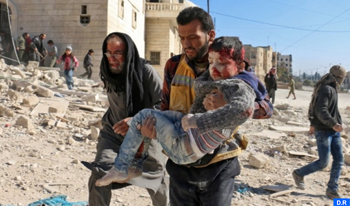 Plus de 10.000 civils ont fui les quartiers rebelles d’Alep en 24 heures (OSDH)