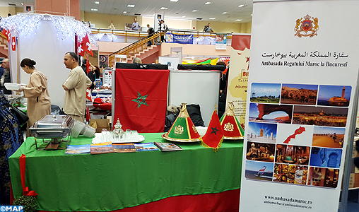 Grand succès du stand marocain au bazar diplomatique de bienfaisance de Bucarest