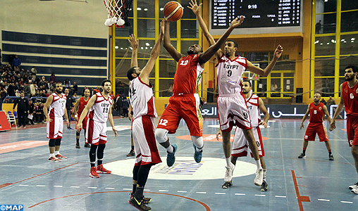 Championnat arabe de basket-ball (messieurs): l’Égypte remporte la 22e édition, le Maroc médaillé d’argent