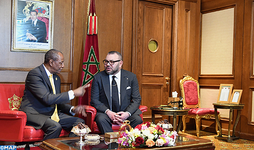 Entretiens en tête-à-tête à Addis-Abeba entre SM le Roi et le président de la République de Guinée