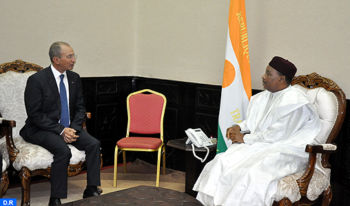 M. Hassad reçu à Niamey par le Président de la République du Niger