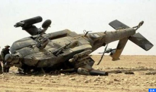 Crash d’un hélicoptère de l’armée algérienne: deux blessés