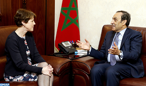 Les relations bilatérales et la coopération parlementaire au coeur d’un entretien entre M. El Malki et l’ambassadeur du Royaume Uni au Maroc