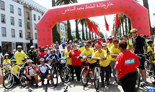Près de 450 participants à la 8ème édition de “Rabat Vélo”