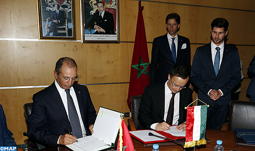 Signature d’une convention pour le renouvellement du plan de travail maroco-hongrois 2017-2019 dans l’éducation et la science
