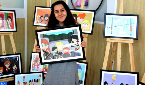 Aya Soufi, la jeune artiste safiote qui par sa passion déchire le silence de l’autisme