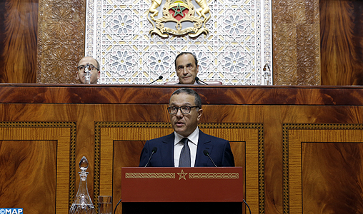 M. Boussaïd expose les grandes lignes du PLF-2017 devant les deux chambres du Parlement