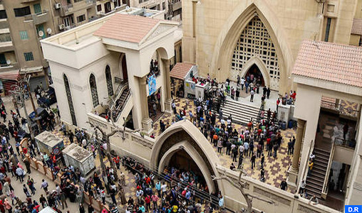 Le Maroc condamne avec force les attentats terroristes ayant visé deux églises en Egypte