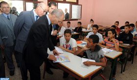 M. Hassad en visite d’évaluation et de prospection dans des établissements scolaires relevant de la province de Mediouna