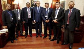 M. El Malki s’entretient avec le président de l’Assemblée nationale de Madagascar