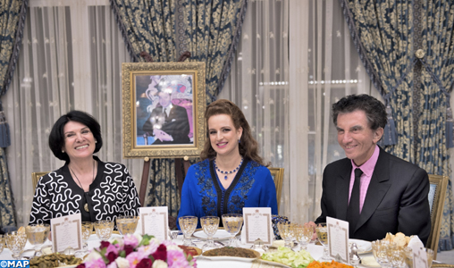 SAR la Princesse Lalla Salma préside un dîner offert par SM le Roi à l’occasion de l’inauguration de l’exposition “Face à Picasso” à Rabat