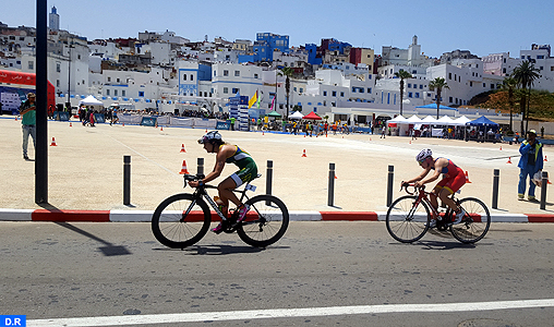 La première étape du Grand Prix National de triathlon, le 23 juillet à Mohammedia