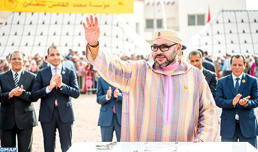 Fondation Mohammed V pour la Solidarité: SM le Roi pose à Tit Mellil la première pierre d’un Centre médico-psycho-social