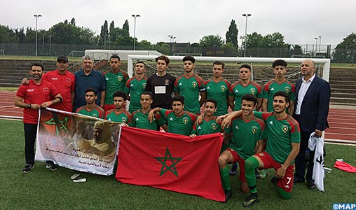 GB: L’équipe marocaine de football des moins de 17 ans classée 2ème au tournoi African Nations Cup UK-2017