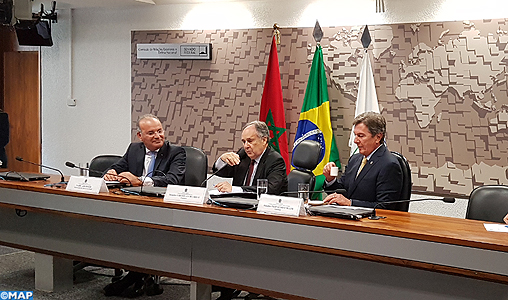 Création d’un groupe d’amitié parlementaire Brésil-Maroc au Sénat brésilien