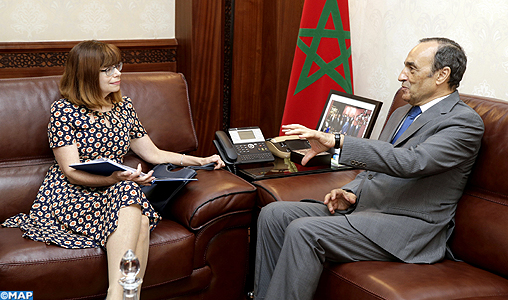 La dynamisation du groupe d’amitié parlementaire au centre d’entretiens entre M. El Malki et l’ambassadrice d’Australie au Maroc