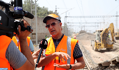 Désaturation du carrefour ferroviaire de Casablanca : Plus de 70% des travaux achevés (Khlie)