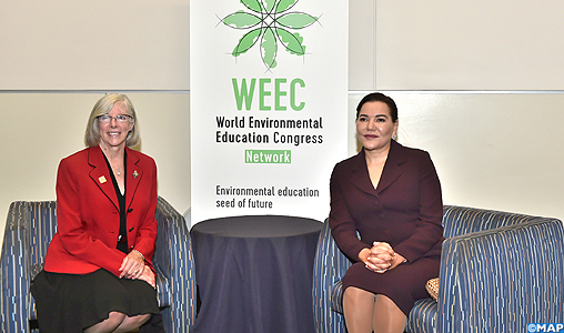 SAR la Princesse Lalla Hasnaa prend part à Vancouver, en tant qu’invitée d’honneur, à l’ouverture du 9e Congrès mondial de l’éducation à l’environnement