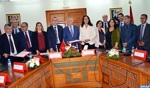 Signature à Agadir d’un contrat-programme entre le ministère de l’Aménagement du territoire et ses services décentralisés
