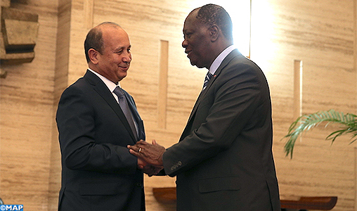 M. Ahizoune reçu à Abidjan par le Président Ouattara