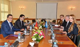 M. Bourita tient des séances de travail avec l’envoyé personnel du Secrétaire général de l’ONU pour le Sahara marocain