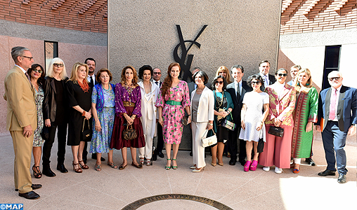 SAR la Princesse Lalla Salma préside la cérémonie d’inauguration du musée “Yves Saint Laurent Marrakech”