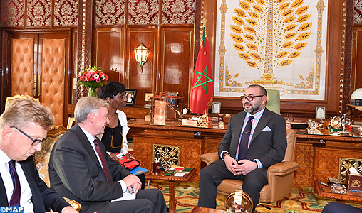 SM le Roi reçoit l’envoyé personnel du SG de l’ONU pour le Sahara marocain