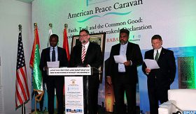 Washington, prochaine étape de la Caravane américaine pour la paix (Déclaration de Rabat)