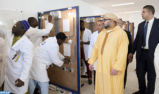 SM le Roi inaugure le projet d’extension de l’Institut Mohammed VI pour la formation des Imams, Morchidines et Morchidates
