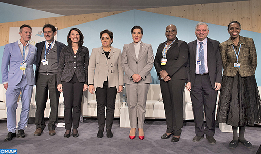 SAR la Princesse Lalla Hasnaa co-préside à Bonn la session de haut niveau de la COP 23 dédiée à la journée de l’Éducation