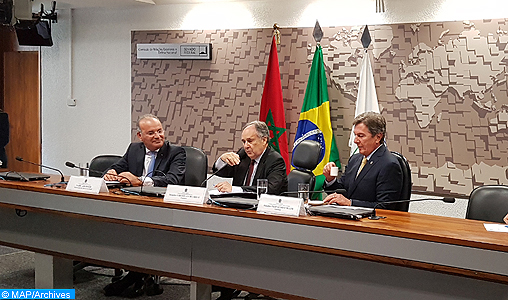 Sénat : le Groupe d’amitié parlementaire Brésil-Maroc convient d’un programme d’action