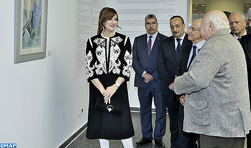 SAR la Princesse Lalla Salma préside au Musée Mohammed VI d’art moderne et contemporain une cérémonie d’hommage à la mémoire de l’artiste Mohamed Amine Demnati