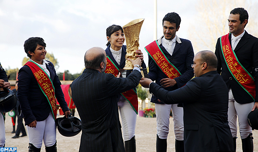 Coupe du Trône de saut d’obstacles: L’Étrier de Casablanca B remporte la 5è édition