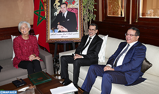 Christine Lagarde met en relief le programme de réformes engagées par le Maroc dans tous les domaines