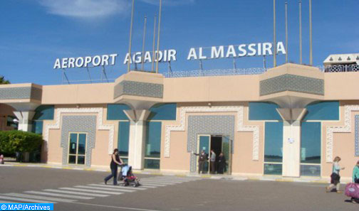 Le trafic passager à l’aéroport Agadir Al-Massira en hausse de 22 pc en septembre