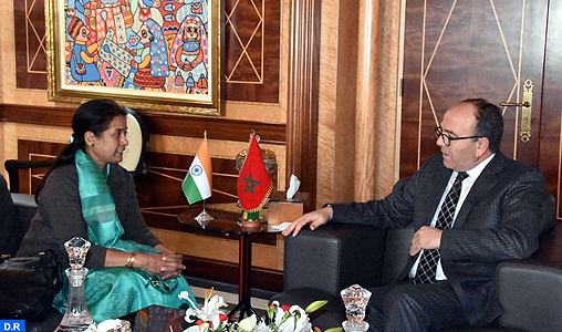 L’ambassadrice de l’Inde salue la dynamique exceptionnelle que connaissent les relations entre Rabat et New Delhi