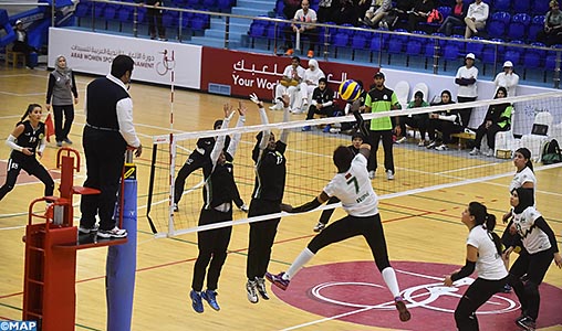 Jeux arabes des clubs féminins à Charjah (Volley-ball) : Le Difaâ d’El Jadida décroche le Bronze