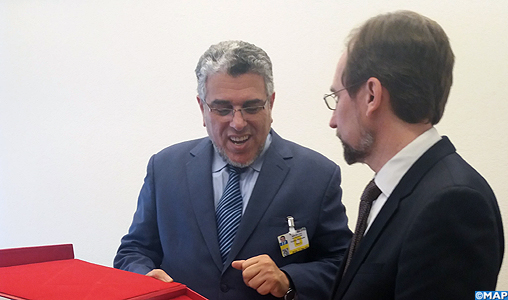 M. Ramid s’entretient à Genève avec le Haut-commissaire aux droits de l’Homme