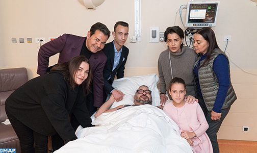 Communiqué: SM le Roi Mohammed VI subit avec succès une opération ce lundi 26 février