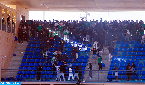 Actes de vandalisme au stade de Marrakech: Condamnation de 21 personnes