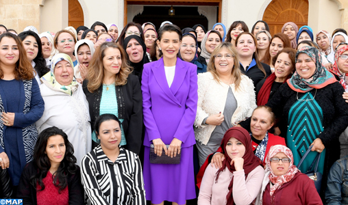 SAR la Princesse Lalla Meryem préside à Marrakech la cérémonie de célébration de la Journée Internationale de la Femme